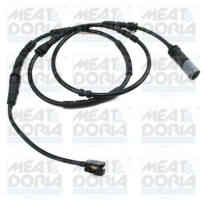 Warning Contact, brake pad wear